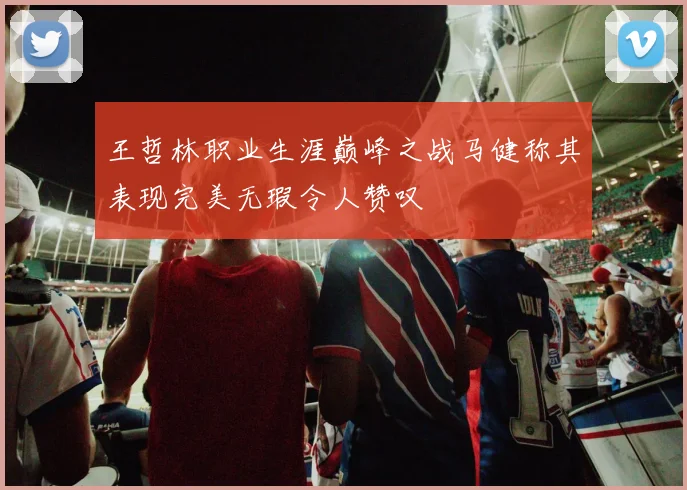 王哲林职业生涯巅峰之战马健称其表现完美无瑕令人赞叹